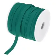 1/4 Inch Double Fold Bias Tape Cotton Bias Tape(Dark Green 25 Yards)
