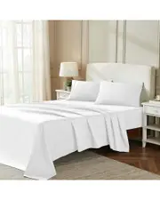 Superior 850 Thread Count 100% Cotton Solid Bed Sheet Set