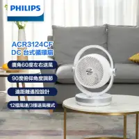 在飛比找momo購物網優惠-【Philips 飛利浦】8吋 3D渦流式DC定時循環扇 液