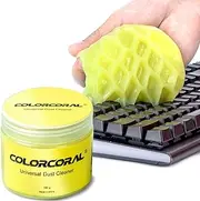Keyboard Cleaner Universal Cleaning Gel for PC Tablet Laptop Keyboards, Car Vents, Cameras, Printers, Calculators from ColorCoral 160G