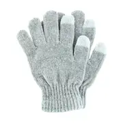 CTM Chenille Winter Gloves (Women)