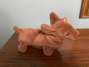 Ty "Weenie" Beanie Baby PVC pellets 1995 Style 4013