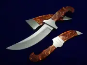 11.4" SEO Custom Handmade Full Tang D2 Tool Steel Combat Survival Kirpan Knife
