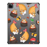 iPad Pro 12.9-inch (5th/6th gen) iPad Impact Case Corgi Ebiko Gunkan & Shrimp Tempura with Sushi