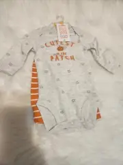 Carter's Cutest Pumpkin in the patch 2 piece NWT -Newborn 4