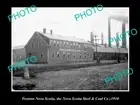 OLD 8x6 HISTORIC PHOTO OF TRENTON NOVA SCOTIA THE STEEL & COAL BUILDING c1910