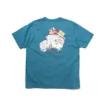 【CHUMS】CHUMS 休閒 GO OUTDOOR POCKET T-SHIRT短袖上衣 藍綠(CH012348T001)