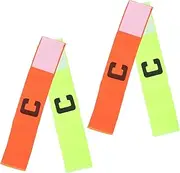 BESPORTBLE Football Captain's Arm Band Elastic Band for Youth Adults Team Sports Bulk Pack