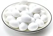 10 Pieces Pigeon Eggs Solid Plastic Eggs for Hatching Help Limit Births Laying Pigeon Agricultural Tool Poultry