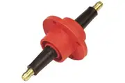 MSD Firewall Feed Thru Red Male HEI Post 1" Hole Required Each MSD8211