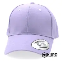 在飛比找蝦皮商城優惠-KURO-SHOP 淺紫色老帽棒球帽布帽(硬挺版)