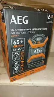 AEG 18V/12V High Pressure And Volume Inflator/Deflator Hybrid -SKIN ONLY- NEW