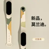 在飛比找樂天市場購物網優惠-優購生活~適用小米手環4/5/6/7腕帶3表帶NFC版智能運