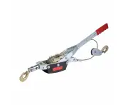 RYNOMATE 4 Ton Hand Winch Puller 2 Hooks 4x4 4WD Car Trailer Trucks Along Hoist