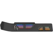 Wera Hex-Plus Color Coded SAE L-Key 8 Piece Set