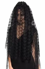 Smiffys Black Widow Veil