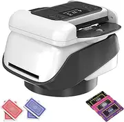 2 Decks Card Shuffler Machine, Automatic Card Shuffler and Dealer Machine, 360°Rotating, Electric Poker Dealer Machine, Apply to Blackjack Texas Hold'em Game Cards, Support 8 Players