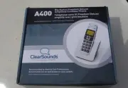 ClearSounds A400 DECT 6.0 Amplified Cordless Phone New in Box