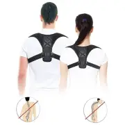 Adjustable Back Support Invisible Shoulder Posture Corrector Unisex Spine Neck Health Correction Belt for Home Office Sp