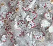(lot of 100) TRUMP MAGA REPUBLICAN 45/47 POTUS 1" brass lapel pin / hat pins