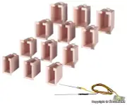 VIESSMANN 6005 Package Of Holders for Window (Pieces 12 With 1 LED White)