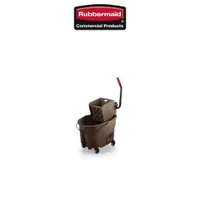 在飛比找PChome24h購物優惠-Rubbermaid 樂柏美 拖把桶車 35QT 咖啡色 F