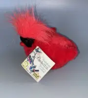 Northern Cardinal Wild Republic Audubon Bird w/call PLUSH Series 1