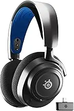 Arctis Nova 7P Wireless Multi-Platform Gaming & Mobile Headset — Nova Acoustic System — 2.4GHz & Simultaneous Bluetooth — 38Hr Battery — USB-C — ClearCast Gen2 Mic — Playstation, PC, Switch