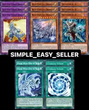Yugioh BLUE-EYES 15x Cards DECK CORE JET DRAGON TYRANT NM 1ST EDITION