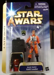 Star Wars A New Hope Battle Of Yavin Dutch Vander Gold Leader Action Figure MOSC