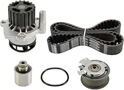 Fesuda WK3017 Water Pump + Timing Belt Set Suitable for VW Golf V (2001-2010), A3 (8P1) 1.9 TDI (2003-2010), Seat Leon (1P1) (2005-2010)