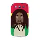 【韓國正品Makase】※Bob Marley※ SAMSUNG Galaxy S3 i9300 質感手機保護殼 附贈胸針及簡易立架