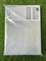 New GLANSNAVA Black Out Curtain Liners 1 Pair light grey L 114” X W 56” Inches