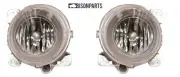 +SCANIA 5 SERIES P & R CABS FRONT CLEAR FOG LAMPS LH & RH (PAIR) SCA161 & SCA162