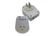 Tosca OB Travel Power Adapter Converter Plug w/ USB A&C - USA Compatibility