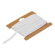 1/4 Inch Double Fold Bias Tape Continuous Bulk Bias Tape (White 6 Yards)