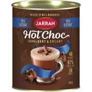 Jarrah Hot Chocolate Powder 322g