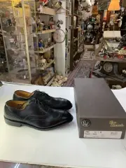 Allen Edmonds Chester Black Wing Tip 1903 11.5 D $275 Brand New In Box!