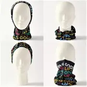 Life Is Good SPECTRUM NECK GAITER warmer scarf head band cover wrap doo rag mask
