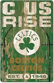 Wincraft Boston Celtics 11x17 Wood Sign