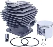 52mm Cylinder Piston Pin Ring Kit for MS461 Chainsaw #11280201250 Lawn Mower Parts Replacement Cylinder Piston Pin Ring