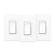 Dimmer Switch HS220P3, Single Pole, Needs Neutral Wire, 2.4Ghz Wi-Fi Light Switc