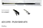6011490 Kelley Push Bar For Air Powered Levelers aFX & aFX-S