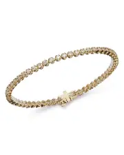 Certified Diamond Tennis Bracelet in 14K Yellow Gold, 2.50 ct. t. w.