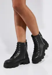 Mortal Go Forth Ankle Boots