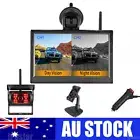 WIRELESS 5" MONITOR REVERSING CAMERA REAR VIEW KIT 124V 24V TRUCK,CARAVAN, Boat
