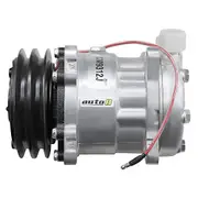 Brand New Air Conditioning Compressor Replaces Sanden SE7H13 12v with Twin B Section 146mm Clutch