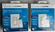 (2) new Lutron Diva Smart Dimmer 3-way Smart with LED Illuminated Rocker Light D