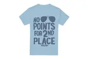 Top Gun Mens Slider T-Shirt (Light Blue) - UTTV7041