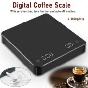 3Kg/0.1g Household Scale Precision LED Electronic Scale with Timer Coffee Scale